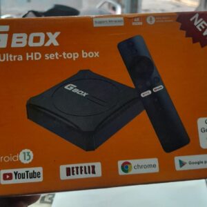 G Box 4K Voice Control Android Setup Top Box